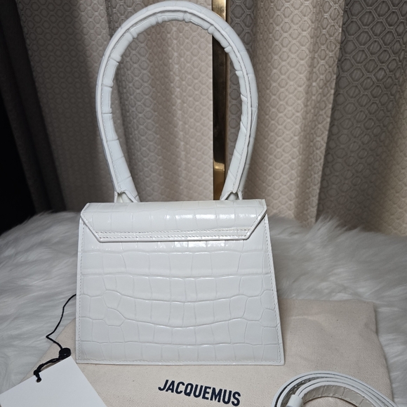 JACQUEMUS Off-White Le Chouchou 'Le Chiquito Moyen' Bag BNWT - Picture 6 of 9